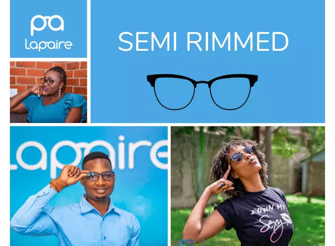 Semi-rimmed Eyeglasses
