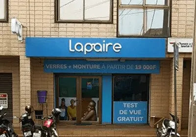 Test de vue à Bè Chateaux - Lomé